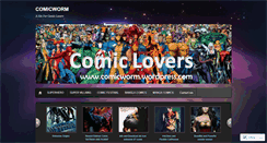 Desktop Screenshot of comicworm.wordpress.com