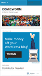 Mobile Screenshot of comicworm.wordpress.com