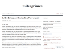 Tablet Screenshot of milesgrimes.wordpress.com