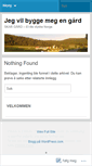 Mobile Screenshot of jegvilbyggemegengard.wordpress.com