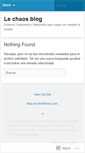 Mobile Screenshot of elchaos.wordpress.com
