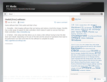 Tablet Screenshot of itmedic.wordpress.com