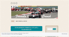 Desktop Screenshot of formula1crunch.wordpress.com