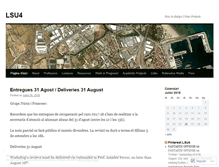 Tablet Screenshot of lsu41011.wordpress.com