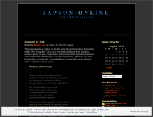 Tablet Screenshot of myjapson.wordpress.com