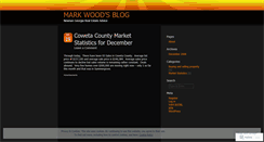 Desktop Screenshot of markmwood.wordpress.com