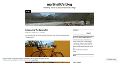 Desktop Screenshot of martinsillo.wordpress.com