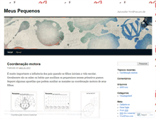 Tablet Screenshot of meuspequenos.wordpress.com