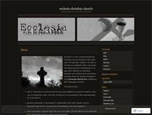 Tablet Screenshot of ecclesiacc.wordpress.com