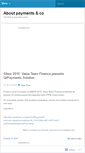 Mobile Screenshot of aboutpayments.wordpress.com