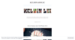 Desktop Screenshot of kelbinaholic.wordpress.com