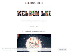 Tablet Screenshot of kelbinaholic.wordpress.com