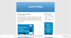 Desktop Screenshot of louisephillips.wordpress.com