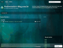 Tablet Screenshot of paulorcoutin.wordpress.com