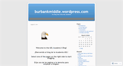 Desktop Screenshot of burbankmiddle.wordpress.com