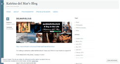 Desktop Screenshot of katrinadelmar.wordpress.com
