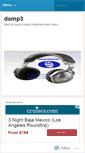 Mobile Screenshot of damp3.wordpress.com