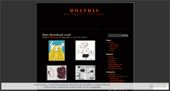 Desktop Screenshot of dojthis.wordpress.com