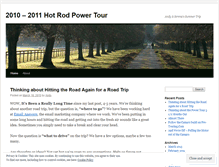 Tablet Screenshot of hotrodpowertour.wordpress.com