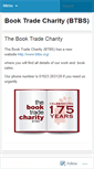 Mobile Screenshot of booktradecharity.wordpress.com