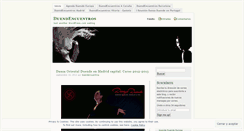 Desktop Screenshot of duendencuentros.wordpress.com