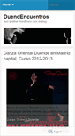 Mobile Screenshot of duendencuentros.wordpress.com