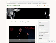 Tablet Screenshot of duendencuentros.wordpress.com