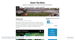 Desktop Screenshot of downthedrive.wordpress.com