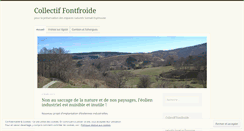 Desktop Screenshot of fontfroide.wordpress.com