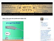 Tablet Screenshot of mythsteps.wordpress.com