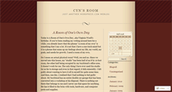 Desktop Screenshot of cydlee61.wordpress.com