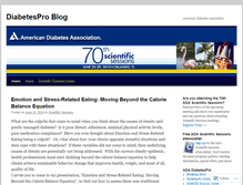 Tablet Screenshot of diabetespro.wordpress.com