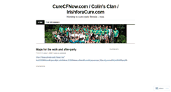 Desktop Screenshot of curecfnow.wordpress.com