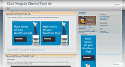 Desktop Screenshot of cpmaster110.wordpress.com