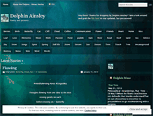 Tablet Screenshot of dolphinainsley.wordpress.com