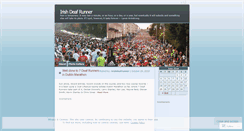 Desktop Screenshot of irishdeafrunner.wordpress.com