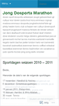 Mobile Screenshot of jongdosporta.wordpress.com