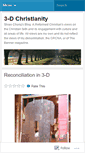 Mobile Screenshot of 3dchristianity.wordpress.com