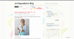 Desktop Screenshot of chipandbom.wordpress.com