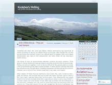 Tablet Screenshot of koolabee.wordpress.com