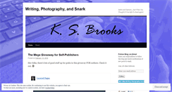 Desktop Screenshot of ksbrooks.wordpress.com