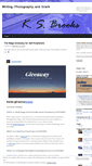 Mobile Screenshot of ksbrooks.wordpress.com