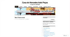 Desktop Screenshot of casadomercedes.wordpress.com