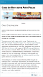 Mobile Screenshot of casadomercedes.wordpress.com