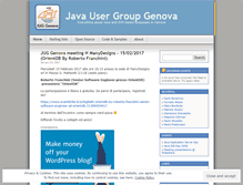 Tablet Screenshot of juggenova.wordpress.com
