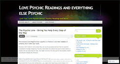 Desktop Screenshot of lovepsychic.wordpress.com