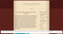 Desktop Screenshot of jososblog.wordpress.com