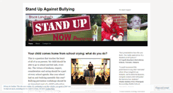Desktop Screenshot of primarybullyingprevention.wordpress.com