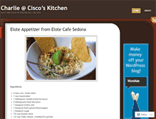 Tablet Screenshot of charlieatcisco.wordpress.com
