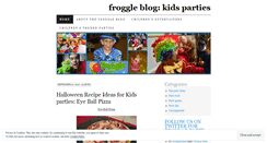 Desktop Screenshot of froggleblog.wordpress.com